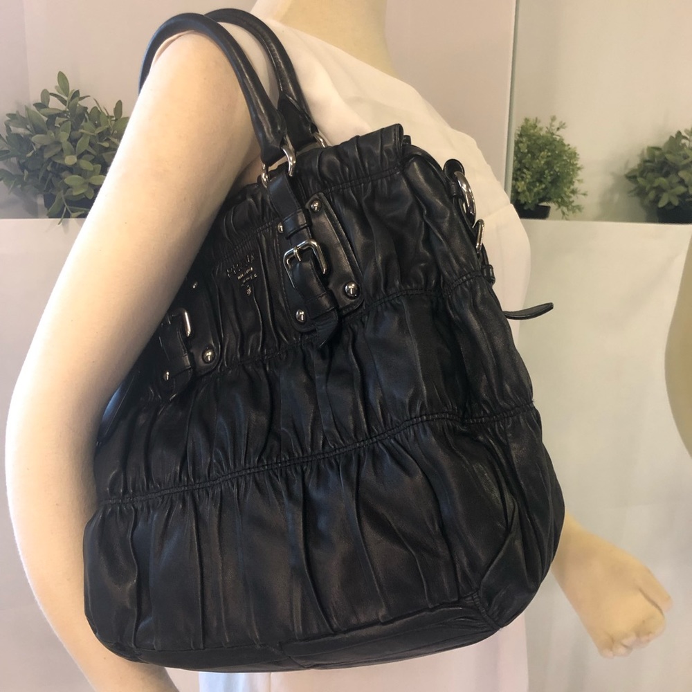 Prada navy blue- soft leather